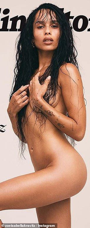 Zo Kravitz Recreates Mom Lisa Bonet S Iconic Naked Rolling Stone Cover