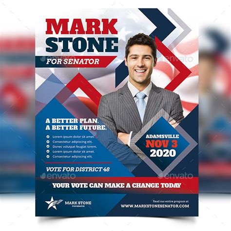 Campaign Poster Template Volontariat
