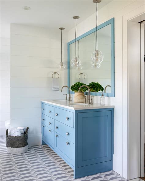 Sears carries stylish bathroom vanities for your next remodeling project. Master Bathroom With Blue Vanity | HGTV