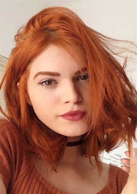 27 Inspirational Short Hairstyles Ideas For Girls In 2019 Absurd Styles Short Red Hair Hair