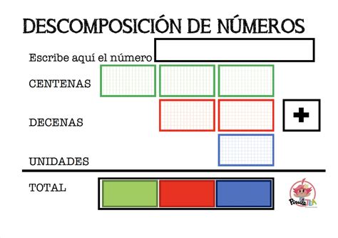 Imagen De Fichas De Descomposicion Numerica Orientación Andújar