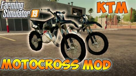 Che Salti Dirt Bike Ktm Motocross Mod Farming Simulator 19 Ita