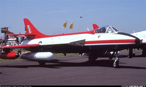 Hawker Hunter Fga9 Uk Air Force Aviation Photo 6038889