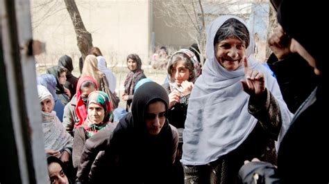 Candidates Vie For Womens Vote In Afghanistans Presidential Election