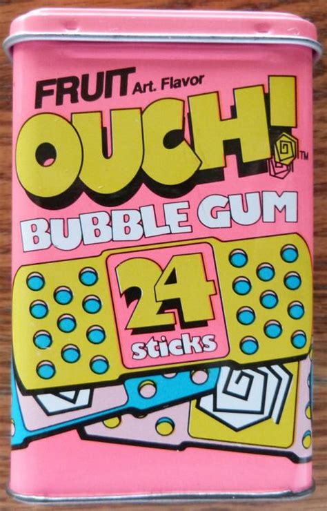 Fruit Ouch Bubblegumsticks Childhood Memories 90s Childhood Toys