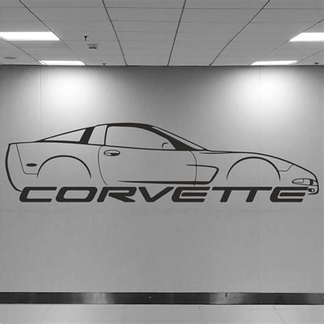 Zen Graphics Chevrolet Corvette C5 Wall Art Sticker