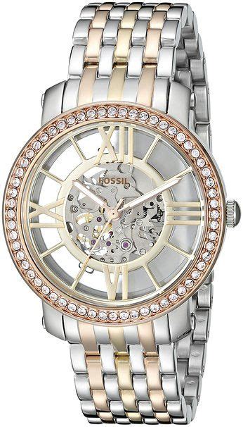 Fossil Curiosity Automatic Women S Rose Gold Analog Watch Me