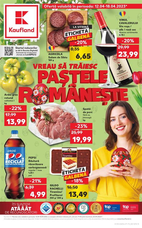 Catalog Kaufland 12 Aprilie 18 Aprilie 2023 Revista Kaufland Oferte