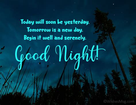 Inspirational Good Night Messages And Quotes Wishesmsg