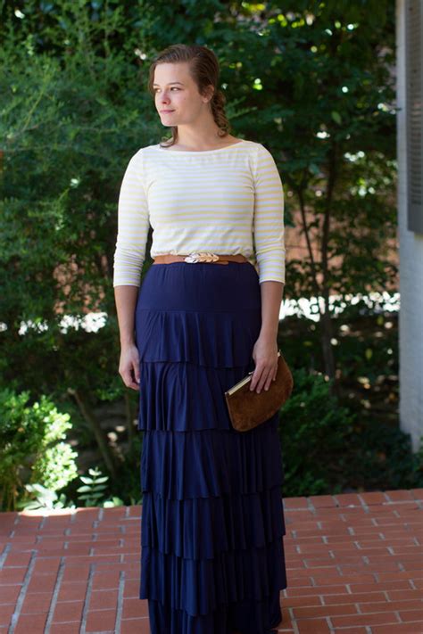 Dainty Jewells Original Perfect Ruffle Skirt Modest Skirt
