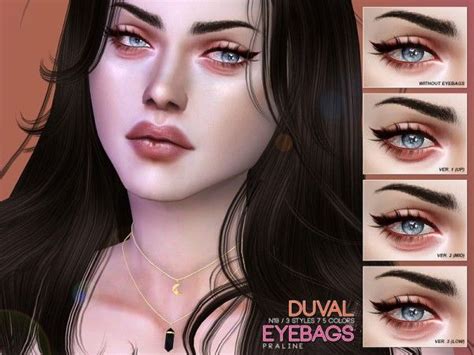 Eye Bags Makeup Makeup Cc Sims 4 Cc Makeup Queen Makeup Sims 4 Cc