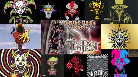 The List Of Insane Clown Posse ICP Albums In Order Of Release Albums In Order