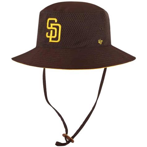 Pail Bucket Bucket Hat San Diego Padres Hat Detroit Game 47 Brand
