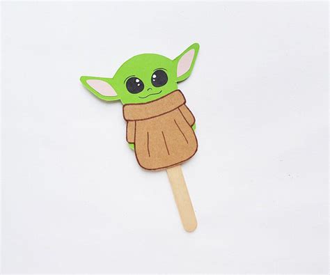 Adorable Baby Yoda Craft