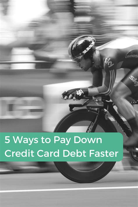 How to pay down credit card debt. 5 Ways to Pay Down Credit Card Debt Faster (With images) | Credit card, Credit cards debt