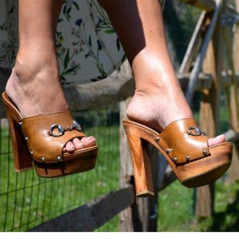Wooden Mules Or Not Mules Mules Platform Clogs Shoes High
