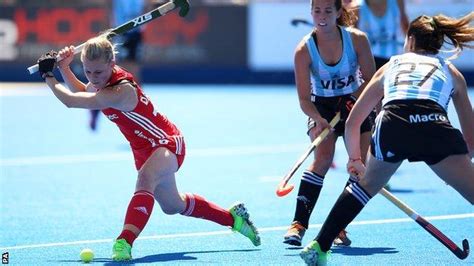 England Women Suffer Heavy Defeat By Argentina At Olympic Park Bbc Sport