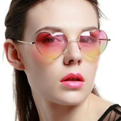 Women Sunglasses Love Frame Glasses New Fashion Designer Ladies