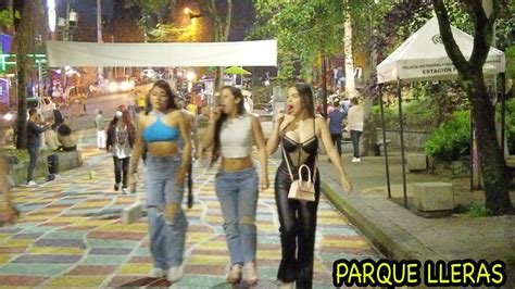 🇨🇴 Lleras Park Nightlife District Medellin Colombia 2022 Full Tour