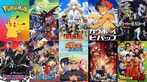 Top 10 Anime Series By Herocollector16 On Deviantart