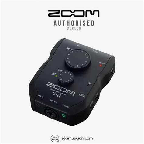 Zoom U 22 Usb Mobile Recording And Performance Handy Audio Interface I