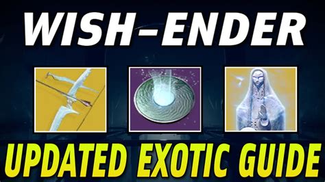 How To Get Wish Ender Bow In 2023 Easy Updated Awoken Talisman Exotic