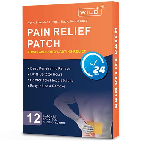 Buy Wild Pain Patch 12pcs Joint Heat Patches Max Strength Promote