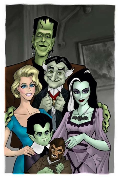 Pin By Ronda K On Oh The Horror The Munsters Munsters Tv Show