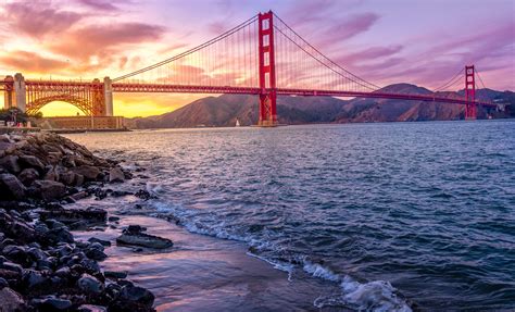 Golden Gate Bridge Bridge San Francisco World 4k Hd 5k 8k Hd