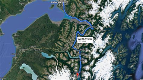 Anchorage To Seward Transportation Drive Seward Highway Guide How To