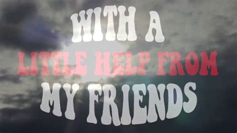 With A Little Help From My Friends Episode 1 Promotion Youtube