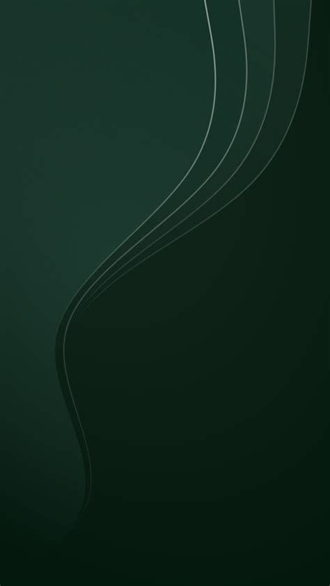 Wallpaper Green Wavy Lines Abstract Simple Background 4320x7680