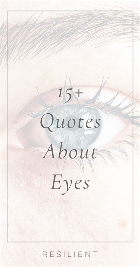 Cool Quotes About Eyes