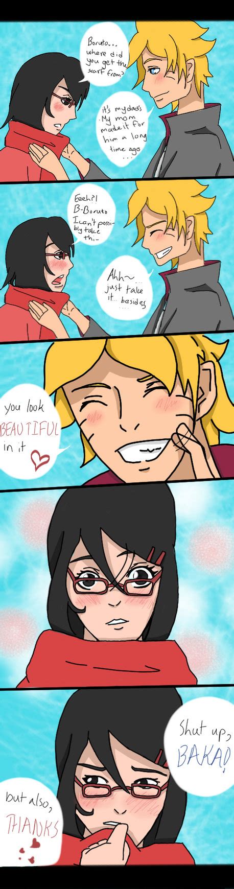 BoruSara By UntouchableAngel Deviantart Com On DeviantArt Boruto And Sarada Baruto Manga