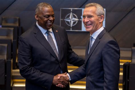 Secdef Austin Alliances Like Nato Our Greatest Strengths In