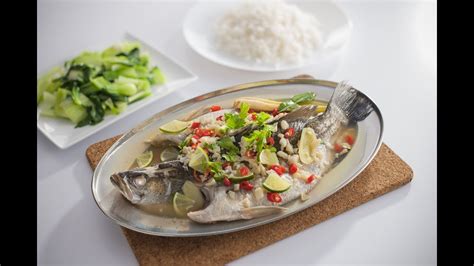 Resepi Ikan Siakap Masak Stim Ala Thai Ajinomoto Malaysia