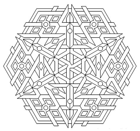 Coloring Pages Geometric Shapes 70 Geometric Coloring Pages To Print