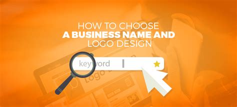 How To Choose A Business Name And Logo Design