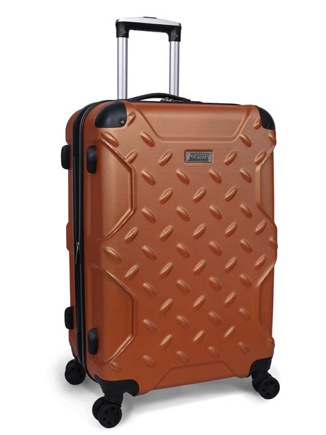 24 Ration Hard Side Upright Spinner Luggage Orange