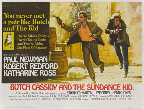 Butch Cassidy And The Sundance Kid 1969 Poster British Gentlemen