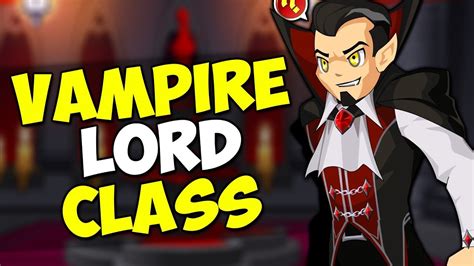 How To Get Vampire Lord Class Free Non Member Aqw Class Adventurequest