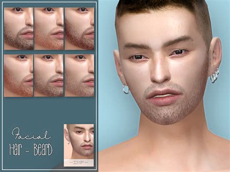Imf Facial Hair Beard N01 By Izziemcfire At Tsr Sims 4 Updates