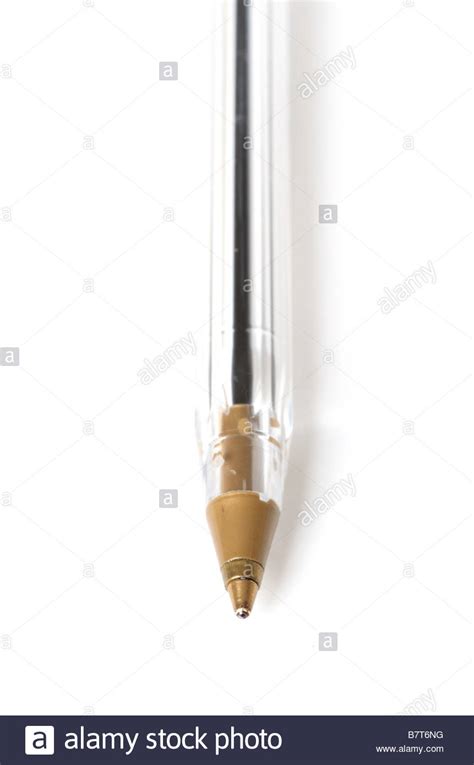 Ballpoint Pen On A White Background Stock Photo Alamy