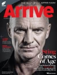 Sting.com > News > Sting article/interview in Arrive magazine...