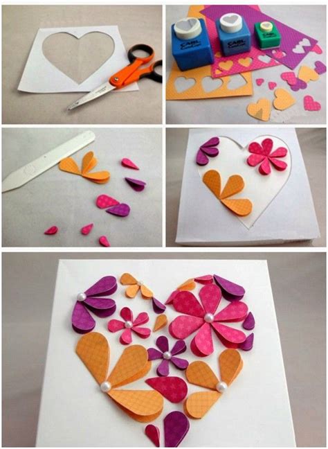 Paper Artwork Step By Step T Idea Flowers