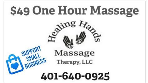 healing hands massage therapy llc massage therapist in east greenwich