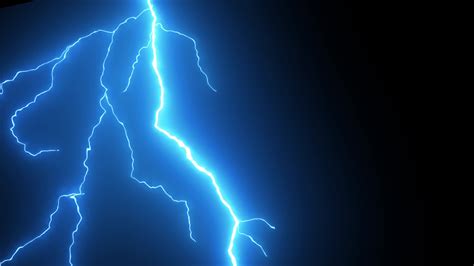 Multiple Lightning Strikes At Night Set Of Beautiful Lightning Strikes