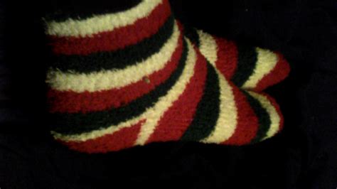 Striped Fuzzy Soft Comfortable Socks Feet Foot Pies Pie أقدام Youtube