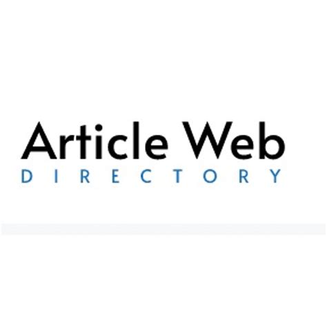 Article Web Directory