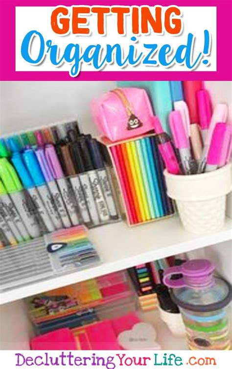 99 Ways To Get Seriously Organized At Home And Declutter Your Life